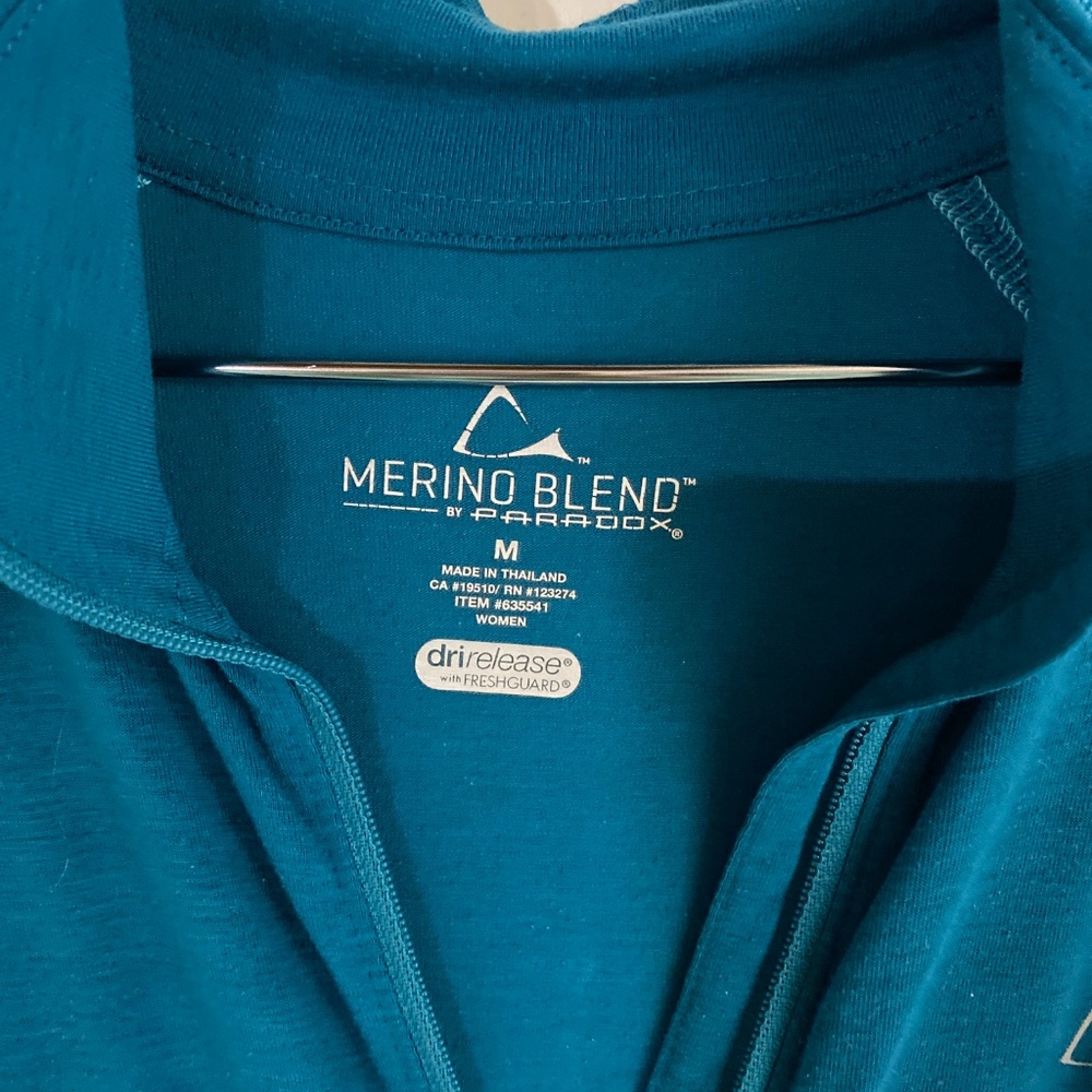 Merino Blend underneath shirt